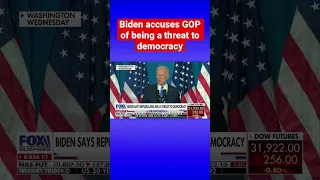 Biden hurls more attacks at Republicans as Democrats struggle to connect with voters  #shorts