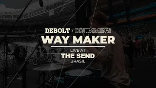 Way Maker (Live at The Send Brasil) Drum Cam ⚡️