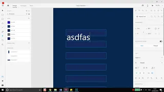 Adobe XD text changing