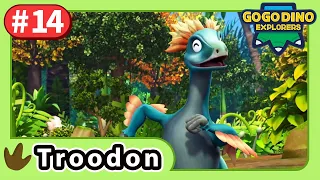 GOGODINO EXPLORERS | EP14 Intelligent Troodon | Dinosaur | Kids | Cartoon | Season 4