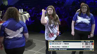 WDF World Cup 2023 - Girls Pairs - Mckinlay + Frew vs Pauling + Meek