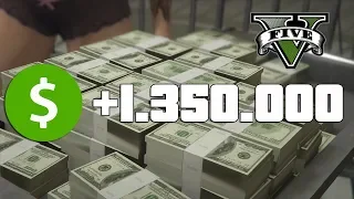 ÍGY SZEREZHETSZ 1.350.000$-t a GTA ONLINE-BAN!!