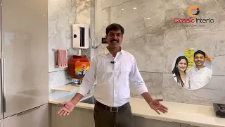 "L Shaped Premium Modular Kitchen Tour" ||Interior Design|| "Maharashtra's 1st Smart Kitchen Studio"