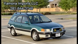 1996  JDM Toyota Sprinter Carib Z Touring with 1.6 liter 4AFE engine and it has only 51k miles