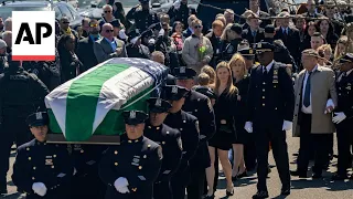 Funeral held for slain New York City police Officer Jonathan Diller