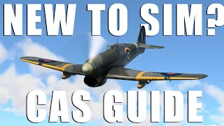 War Thunder Sim - Beginner's guide to CAS (Close Air Support) | How To Use Bombs, Rockets & Cannons!