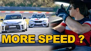 GR Yaris vs. M2 CS - CAN THE BMW KEEP UP ? // DRIVE THE WHEELS OFF at the Nürburgring