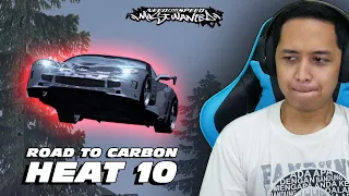 Misi Cross Menuju Carbon Canyon, Lolos Polisi Heat 10 ? - Need For Speed Most Wanted Indonesia