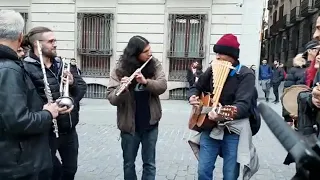 Músicos callejeros reivindican autorizaciones para actuar en Madrid de forma legal