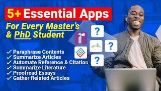 Wish I Knew Earlier: 5 Most Useful Apps Every Master’s & PhD Student Will Need in Graduate School