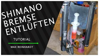 SHIMANO BREMSE ENTLÜFTEN.  TUTORIAL  // Max Reinhardt