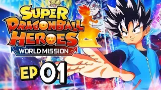 Super Dragon Ball Heroes World Mission Nintendo Switch Part 1 MEET GOKU!? Gameplay Walkthrough