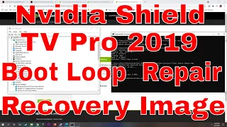 Nvidia Shield TV Pro 2019 Boot Loop Repair (Recovery Image)