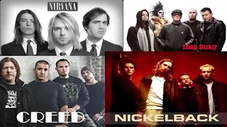 Nickelback, Creed, Nirvana Greatest Hits Full Album - 90s Alternative Rock Compilation Playlist