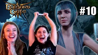 Romancing Shadowheart - Shadowheart Actor & her Performance Director girlfriend play Baldur's Gate 3