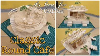 Classic Round Cafe Stick Ice Cream Craft Miniature #miniaturecafe #stickicecream