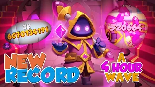 Crystalmancer 520664 Charge Stacks - A 4 Hour Wave World Record | Rush Royale