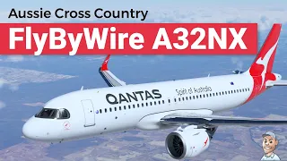 Aussie Cross Country in the A32NX | MSFS 2020