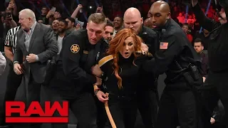 Becky Lynch gets arrested: Raw, Feb. 25, 2019