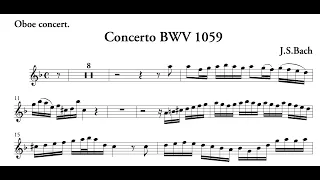 Oboe Concerto in D minor, BWV 1059R (J.S Bach)