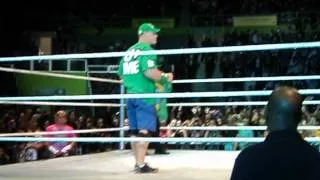 RAW no Brasil - Entrada de John Cena e Dolph Ziggler by Tokinha