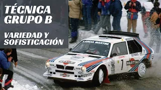 Técnica Rally Grupo B: Variedad y sofisticación