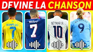 Devine qui CHANTE...? 🔊 CHANSON + MAILLOT + ÉMOJIS 👕 🤔 Ronaldo, Mbappé, Neymar, Haaland