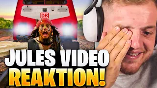 😂😱JULES über DIE 9 EURO TICKET ABENTEUER! - REAKTION | Trymacs Stream Highlights