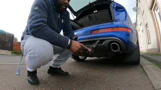 Audi Q7 4L towbar fit demo