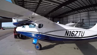 Sam gets his first ME time..Tecnam P2006T