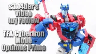 s3.14der's Toy Review - Cybertronian Optimus Prime - Transformers Animated Deluxe