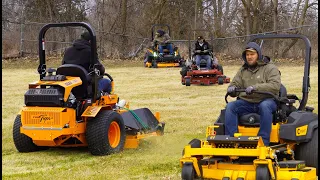 The ULTIMATE Zero Turn Mower Demo 2023! Scag, Wright & ExMark