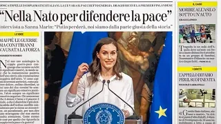 Prime pagine dei giornali di oggi 19 maggio 2022. Rassegna stampa. Quotidiani nazionali italiani