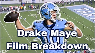 Film Study: Drake Maye 2024 NFL Draft All-22 Film Breakdown