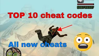 Top 10 Cheats - GTA San Andreas PC। Best cheat codes for gta san andreas by General Pony