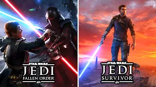 Star Wars Jedi: FALLEN ORDER + SURVIVOR All Cutscenes (No Subtitles) Star Wars Jedi Movie 4K (2023)