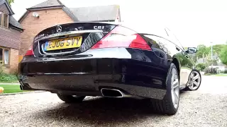 Mercedes CLS 350 exhaust sound