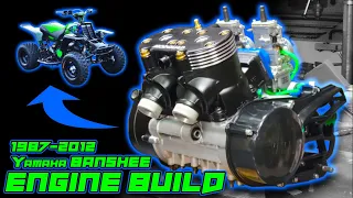 How to Build a Yamaha Banshee 350 Engine | 1987 - 2012 Full Build Step by Step