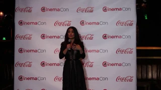 Salma Hayek CinemaCon 2017 press room interview