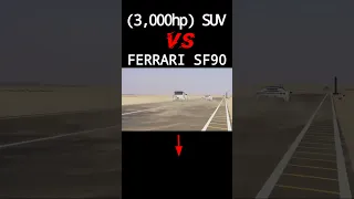 Nissan Patrol vs Ferrari SF90 2023🤯🚀