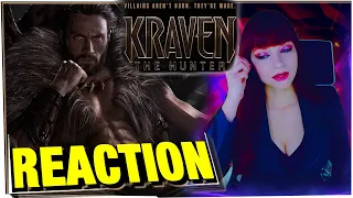 WHAT IS THIS NOW ? KRAVEN THE HUNTER First Trailer REACTION💥