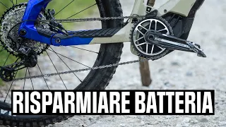 Risparmiare batteria della Ebike con la giusta marcia