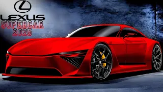 Amazing Electric SUPERCAR!!! 2025 LEXUS LFA Equipped with V8 4L with over 900 horsepower!?