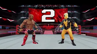 WWE Mayhem Gameplay|The Unstoppable Force|Shake Up| Proving Ground | Shelton & Shinsuke vs Goldust