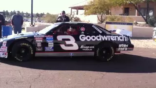 Cold starting Dale Earnhardt's NASCAR race car