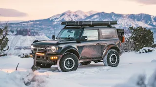 Exploring Snow Covered Moab In The New Bronco