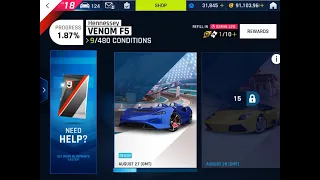 Asphalt 9 - Venom F5 special event rant