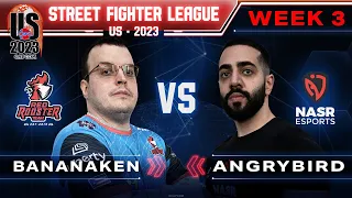 Bananaken (JP) vs. Angrybird (Ken) - Bo3 - Street Fighter League Pro-US 2023 Week 3