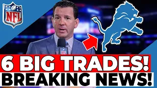 JUST CONFIRMING! 6 BIG DEALS FOR LIONS! NFL GOT EXCITED! DETROIT LIONS NEWS TODAY