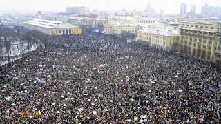 26.03.17 Массовое задержание на митинге "Он вам не Димон"